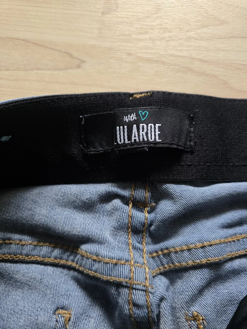 With Love Lularoe Jeans Size 26